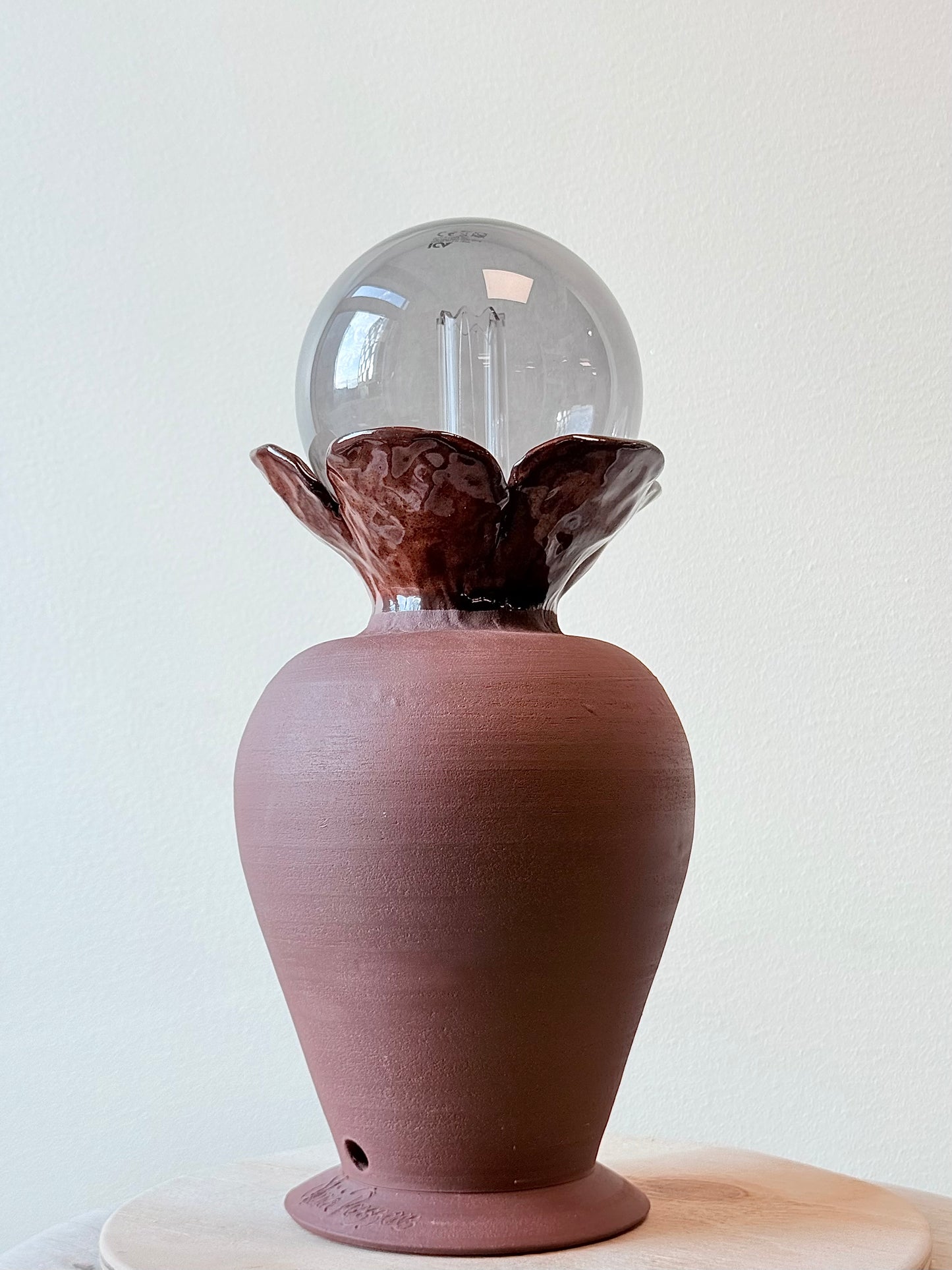 Blomma lampa