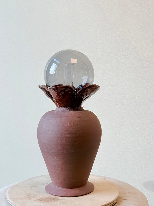 Blomma lampa