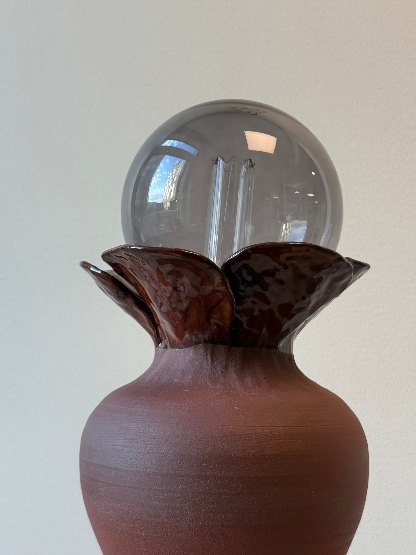 Blomma lampa