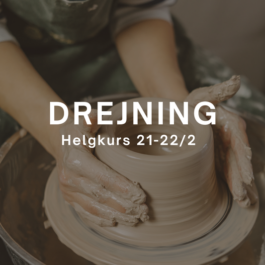 Helgkurs drejning grund 21-22/2